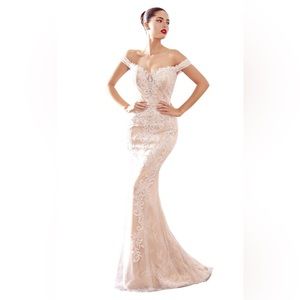 Wedding Dress with tags.Off White/Cream color.